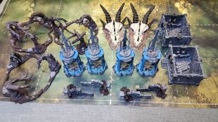 战锤AOS比赛地形对战地形打印地形(已上色)一整套现货