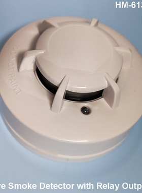 LPCB认证开关量感烟探测器 DC9-35V继电器常开常闭抗强磁干扰带CE