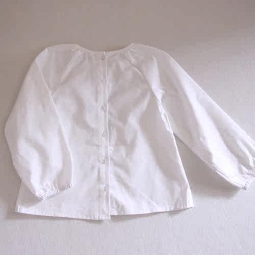 Chemise fille à manche longue - Ref 2086158 Image 3