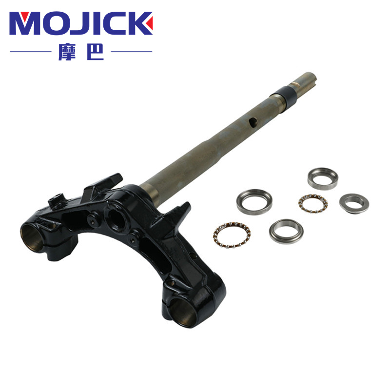 适用豪爵国四宇钻HJ125T-10H/10K鹰钻原装下联板方向柱轴承立柱