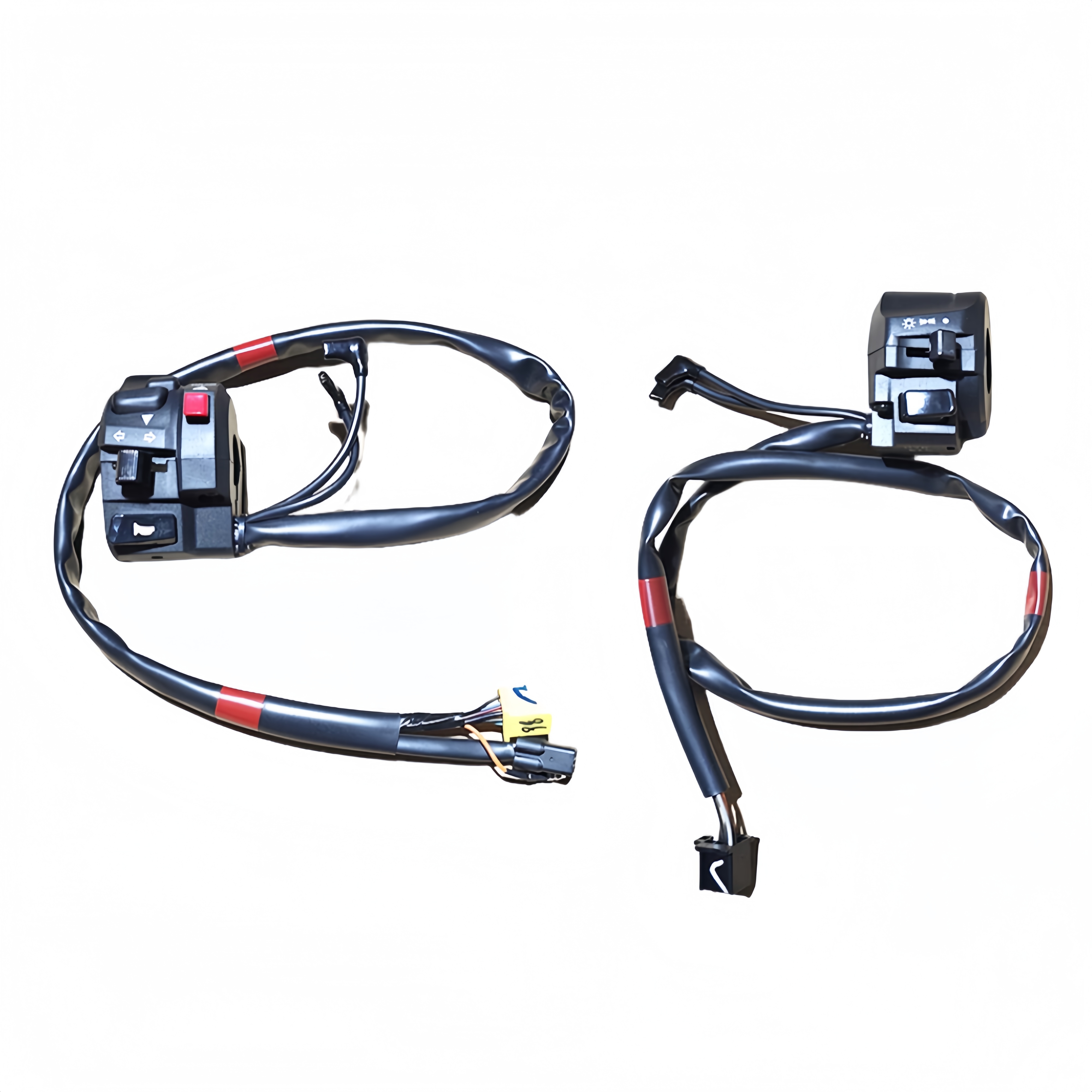 适用豪爵ADX125左右手把开关总成HJ125T-58A启动开关大灯喇叭开关