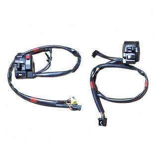 适用豪爵ADX125左右手把开关总成HJ125T-58A启动开关大灯喇叭开关