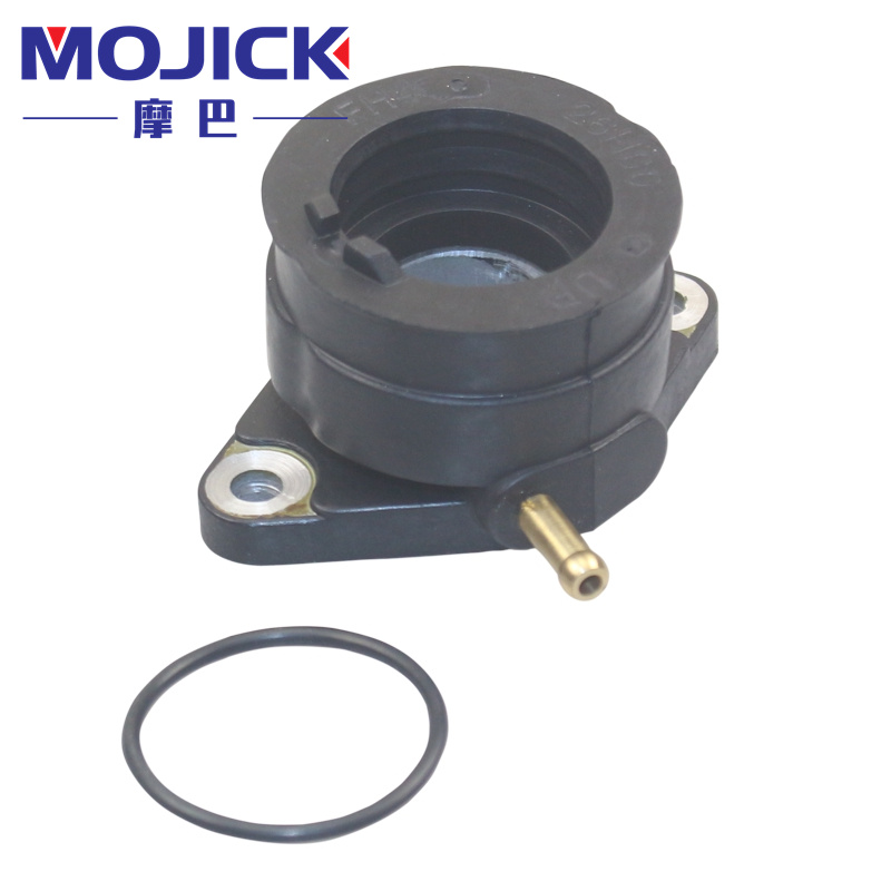 适用铃木锐爽EN125-2F/2E/3A/3F原装化油器进气管接口喉管接头