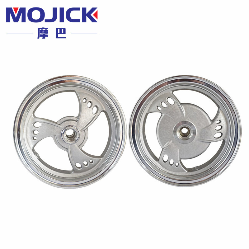 适用豪爵VF125踏板车HJ125T-25/A/C/D原装前后轮毂轮辋胎龄车轮