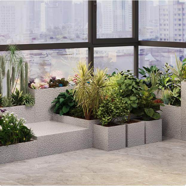 户外铁艺花箱组合咖啡厅园林奶茶餐饮店室内室外花坛花槽,商业/办公家具,花坛/花箱,淘宝优惠券,粉丝福利购,淘宝优惠卷