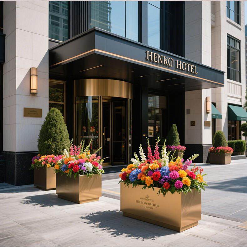 户外铁艺花箱市政花槽商业街组合花架定制房地产移动花坛围栏隔断,商业/办公家具,花坛/花箱,淘宝优惠券,粉丝福利购,淘宝优惠卷