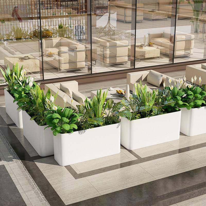 户外不锈钢铁艺花箱组合隔断市政广场商业街商场园林围栏花槽花坛,商业/办公家具,花坛/花箱,淘宝优惠券,粉丝福利购,淘宝优惠卷