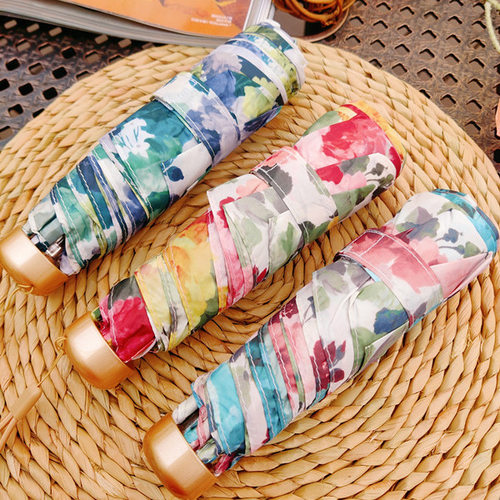 145克五折金胶太阳伞插画雨伞