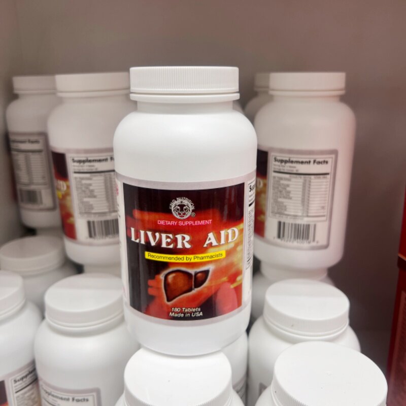 加拿大直邮雅利乐Liver Aid 超强肝脏王保健肝宝胶囊180粒