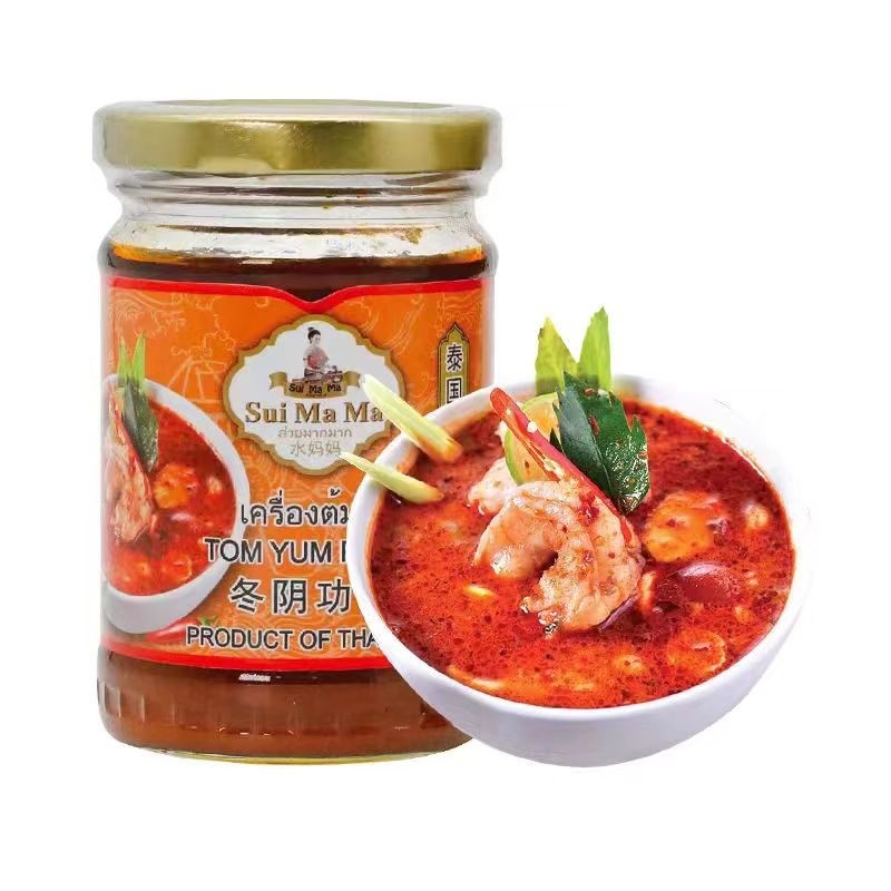 泰国进口冬阴功酱火锅底料调料水妈妈冬阴功酱227克每瓶