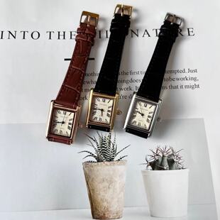 可带 手表高级感显白手表四季 韩国进口代购 腕表轻奢ins风小众女款