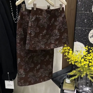 娴娴独家定制系列 浮雕印花系列半身裙