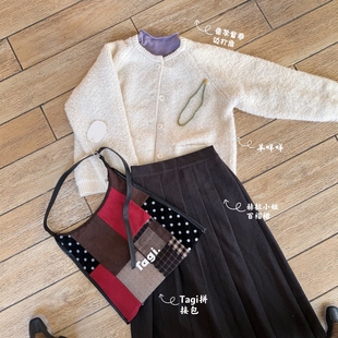 外套 毛圈圈开衫 冬夜序曲 羊咩咩小外套