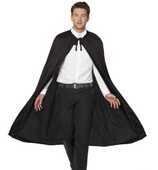 万圣节无帽舞台演出服成人魔法斗篷恐怖死神吸血鬼巫婆黑色披风