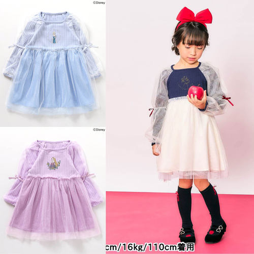 冰雪女王连衣裙迪士尼礼服雪纺