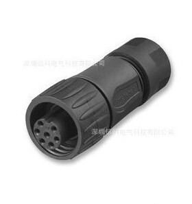 Amphenol安费诺圆形工业连接器6芯母插头C01630D00610012