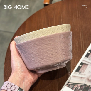 陶瓷高级感水果零食碗喝汤喝粥碗燕麦沙拉碗米饭碗 5.5寸汤面碗