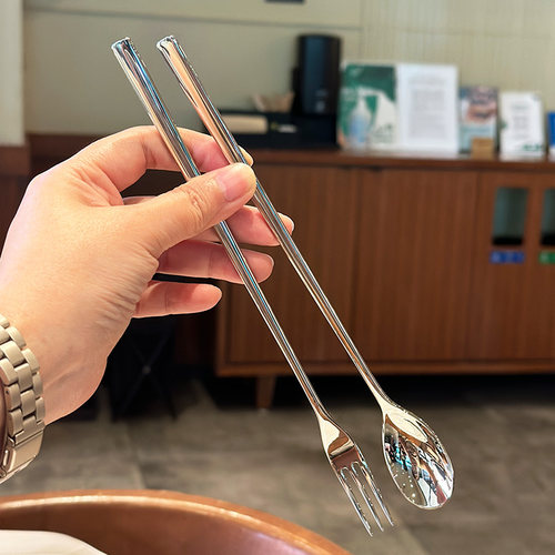 18/10不锈钢水果叉甜品勺