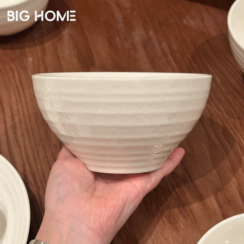 陶瓷碗高级质感白色家用吃拉面碗