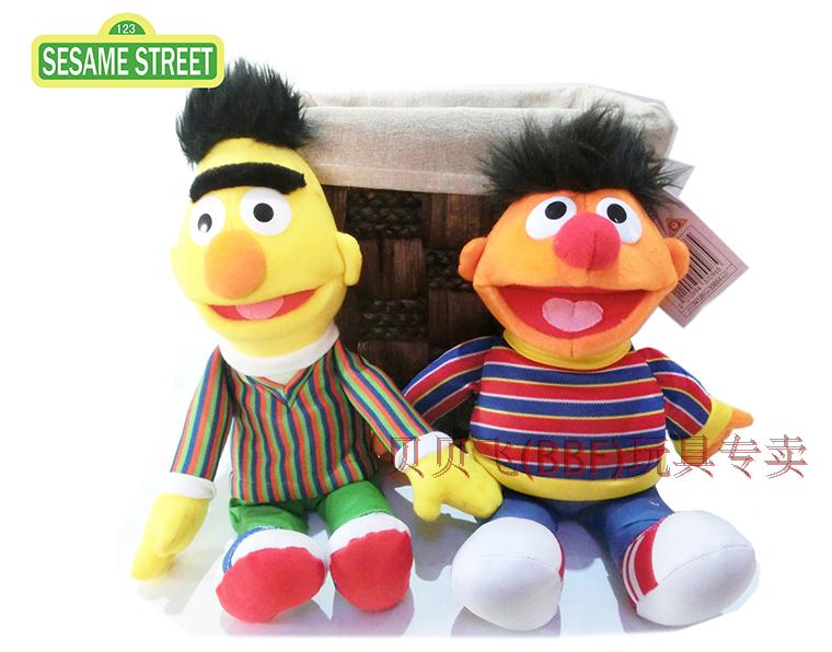 sesame芝麻街玩具波特毛绒公仔