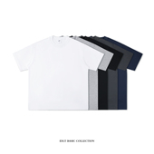 IDLT 潮ins 圆领T恤宽松全棉TEE百搭街头男女 廓形落肩 320g重磅