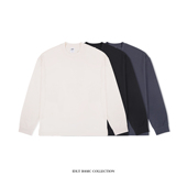 IDLT T恤宽松百搭户外日系宽松水洗男女潮 长袖 功能双面布 基础版