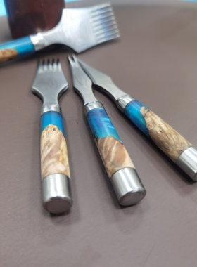 BEAGLE比格Железный зуб大马士革花纹钢Iron tooth