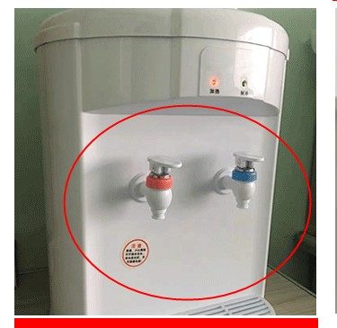 饮水机开水器水龙头 立式制水机冷热水嘴 按压式饮水机水嘴