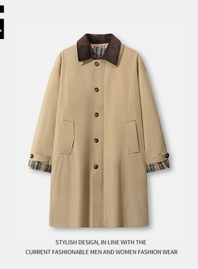 【千屿Sheila】快奢尚品 休闲排扣羽绒服翻领男士中长款SX75175