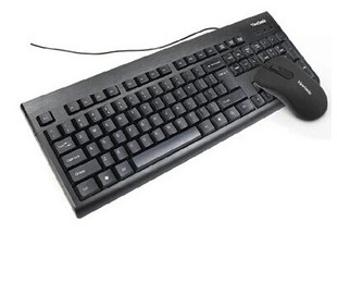 viewsonic优派CU/CC1251 电脑有线键盘鼠标经典套装 游戏办公键鼠