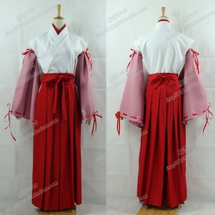 寒蝉鸣泣之时古手梨花cos和服巫女服动漫cosplay衣服全套古装包邮