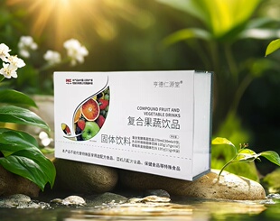 亨德仁源堂复合果蔬饮品大豆纤维草莓燕麦复合酵素正品包邮