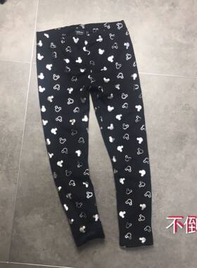 卡通不倒绒秋冬保暖裤