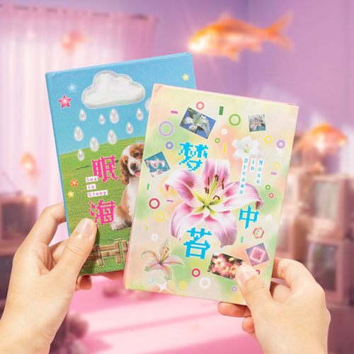 梦境生长梦核风图案切膜贴纸