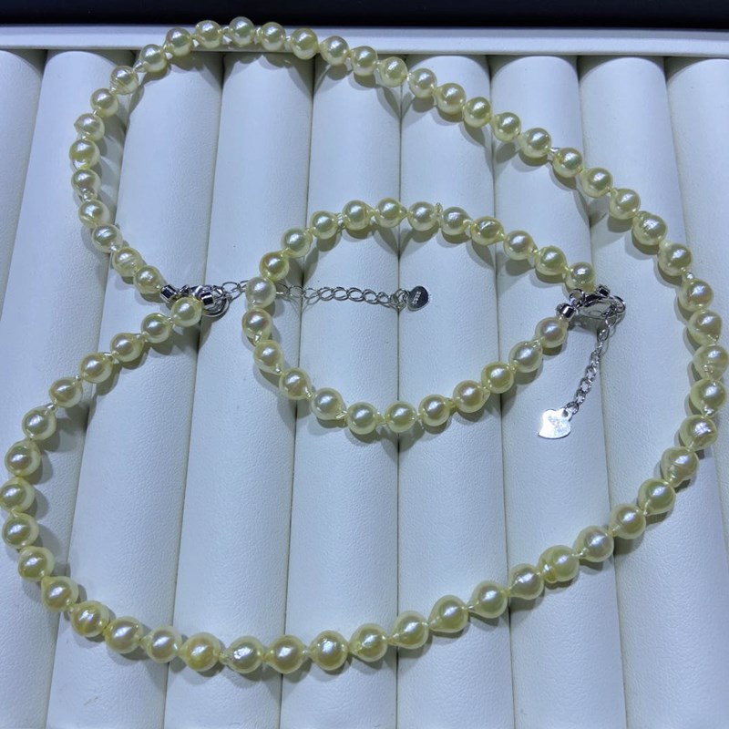 零利润跑量羽皇淡金色海水珍珠