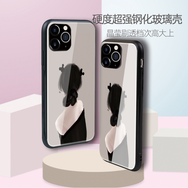 Apple/苹果iPhone13硅胶甜美少女