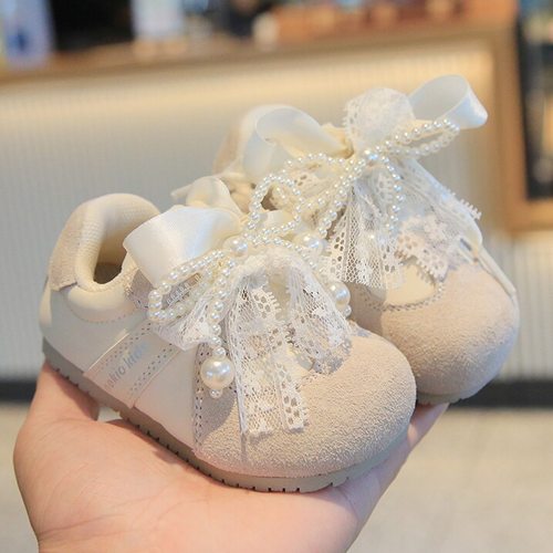 1岁婴儿公主学步女宝秋季德训鞋