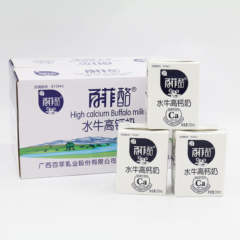 百菲酪 水牛高钙奶 水牛奶 甜味奶 200ml*10盒属于什么档次？