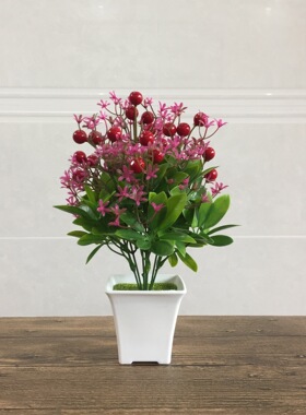 摆件客厅室内绿植盆景礼物假花