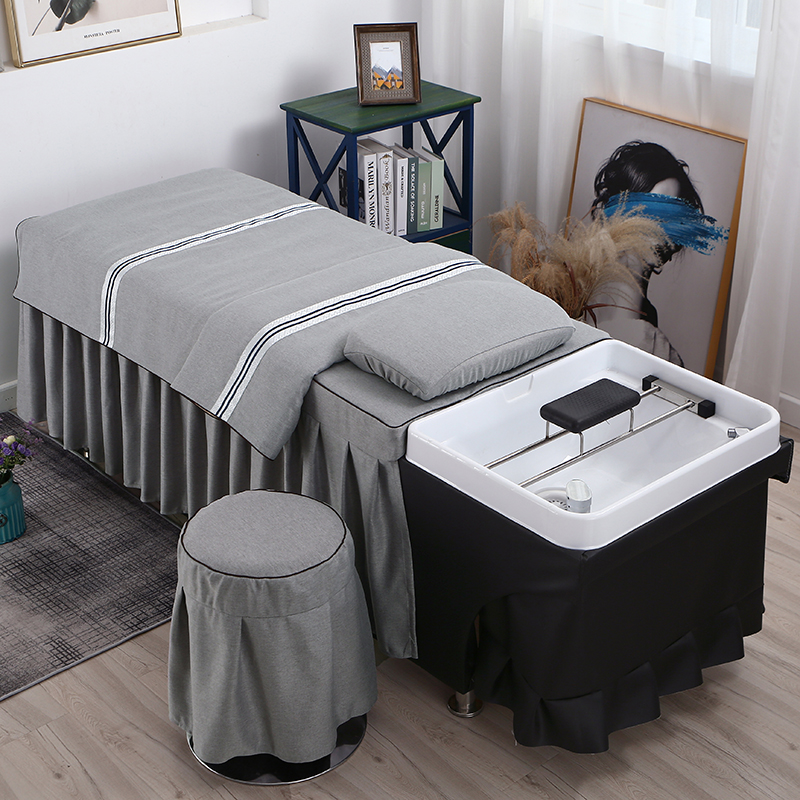 泰式洗头床罩采耳美发店