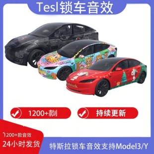 Tesla特斯拉Model3ModelY锁车音效1200+