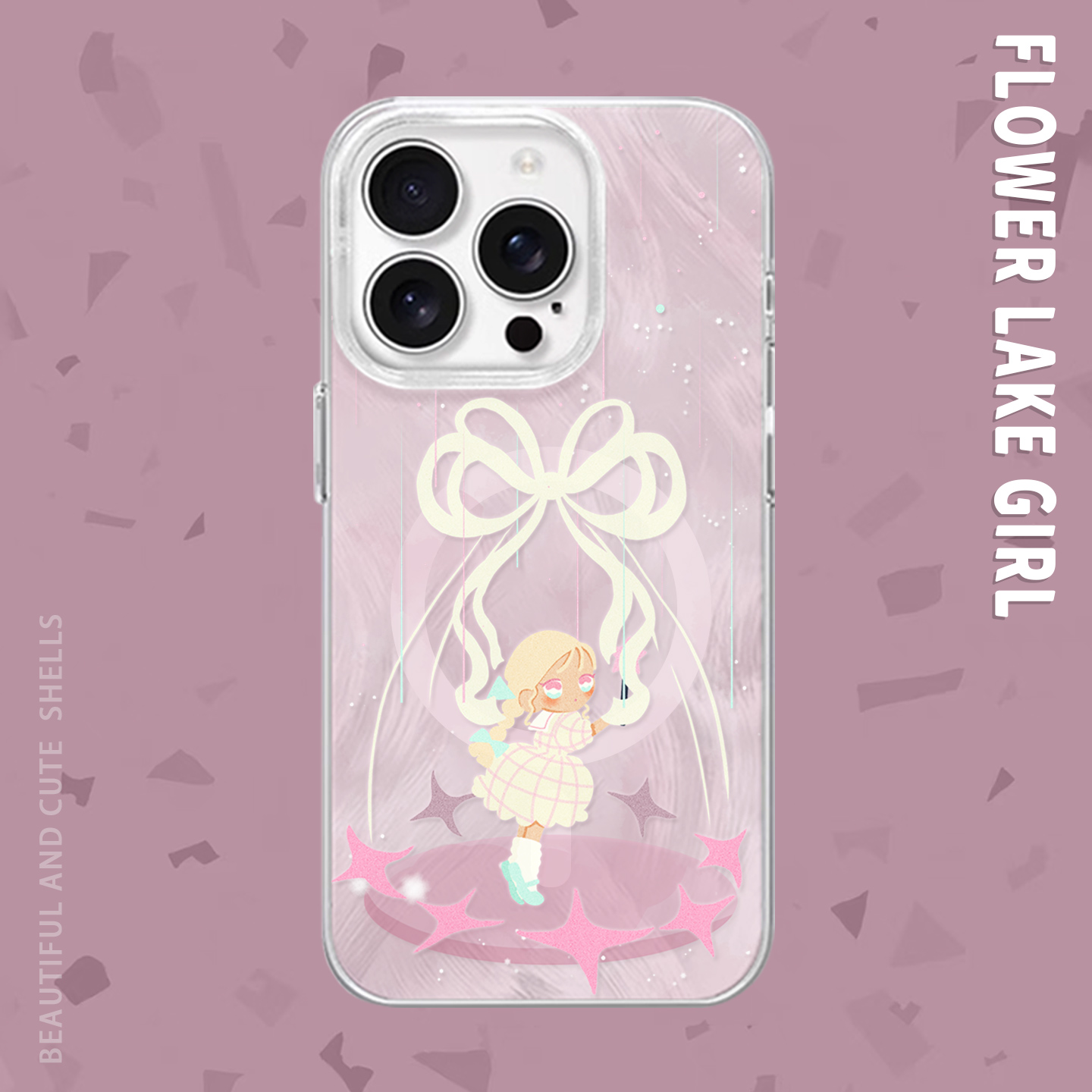 【好看鼠了】甜酷星星女孩手机壳