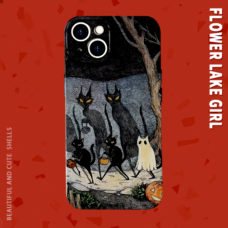 安卓iphone菲林幽灵猫咪手机壳