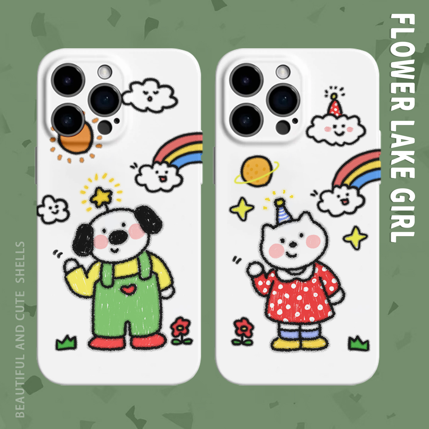 【我真爱了】治愈招手猫狗手机壳