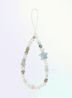 【海洋碎光】韩系ins风手机链ccd链条小清新挂绳防丢失手机壳挂件