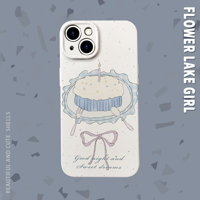 安卓iPhone菲林蝴蝶结蛋糕手机壳