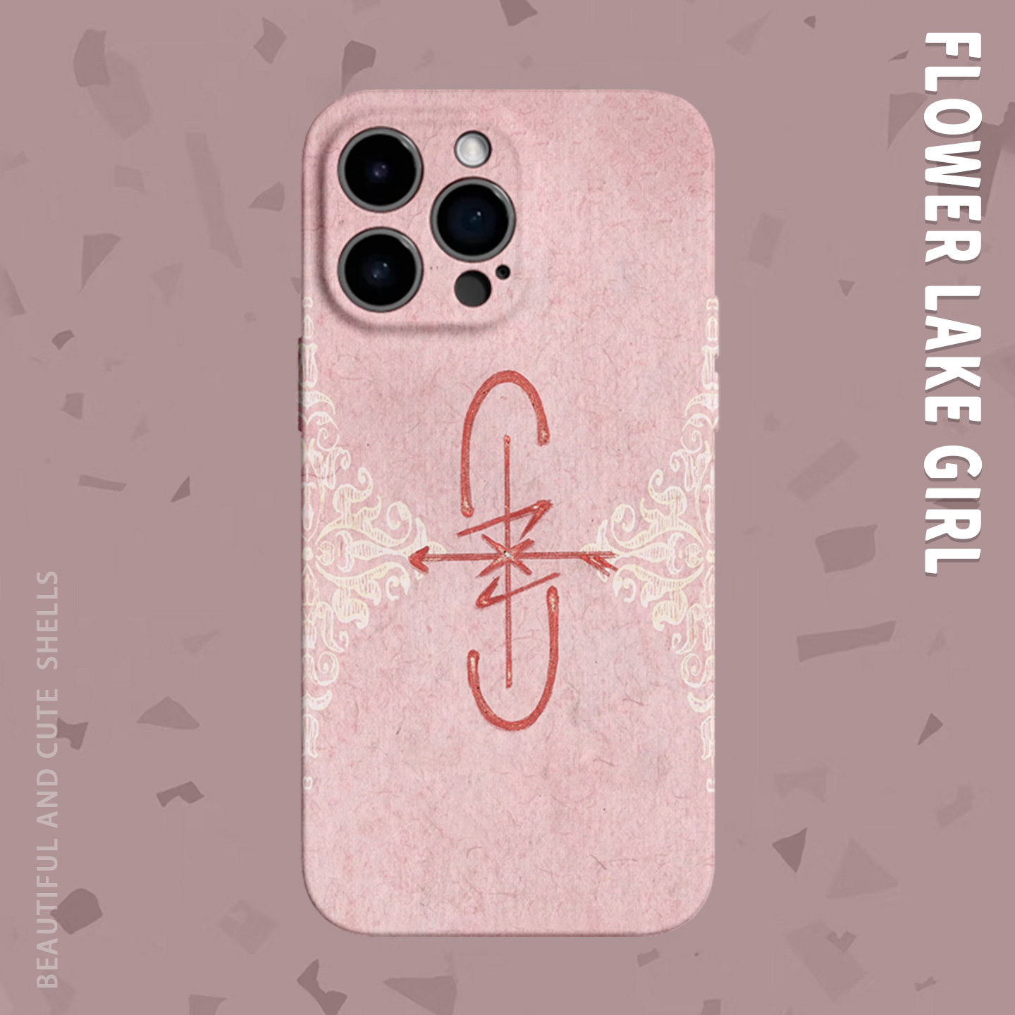 【指针指向幸福】小众涂鸦手机壳