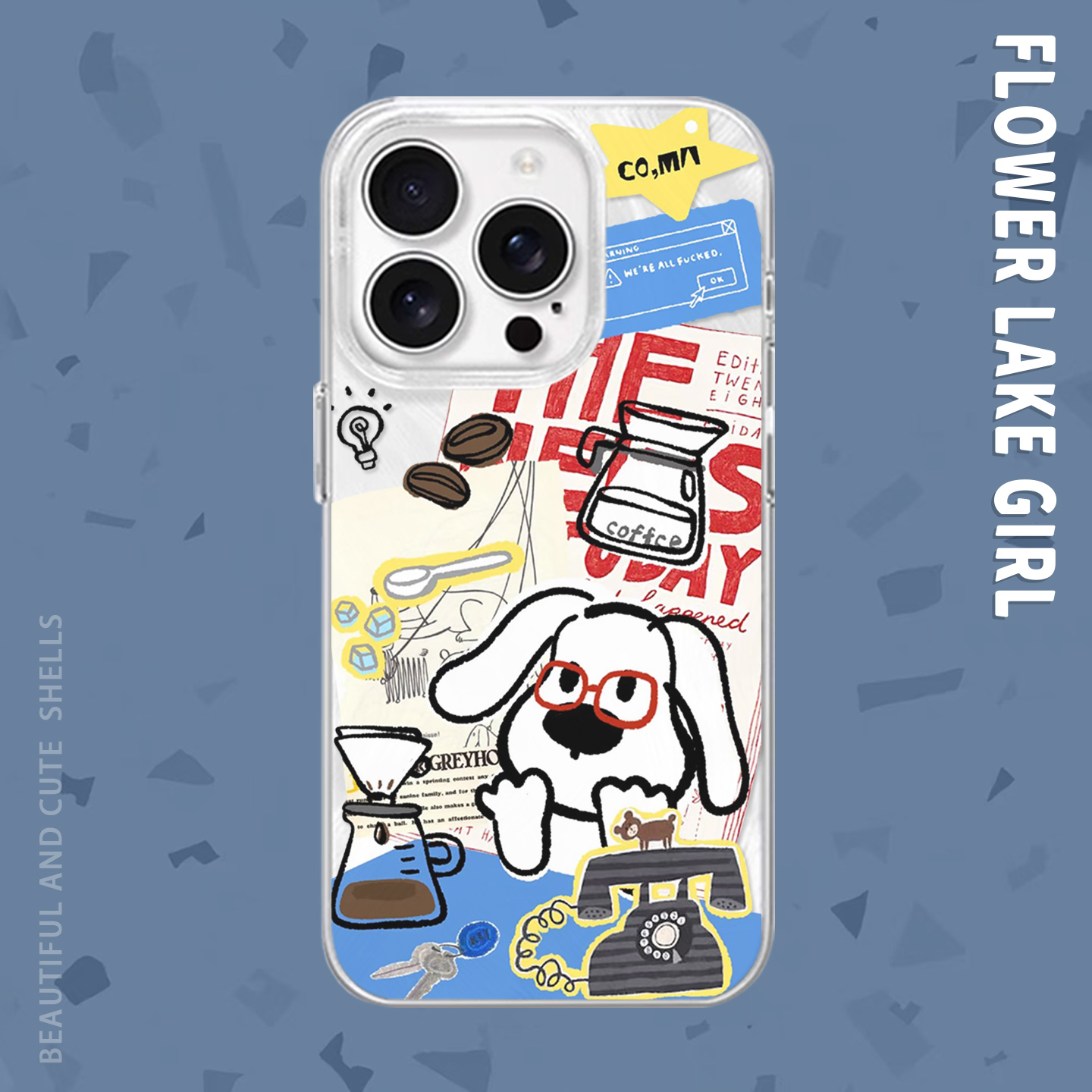 【时尚感绝了】眼镜狗插画手机壳