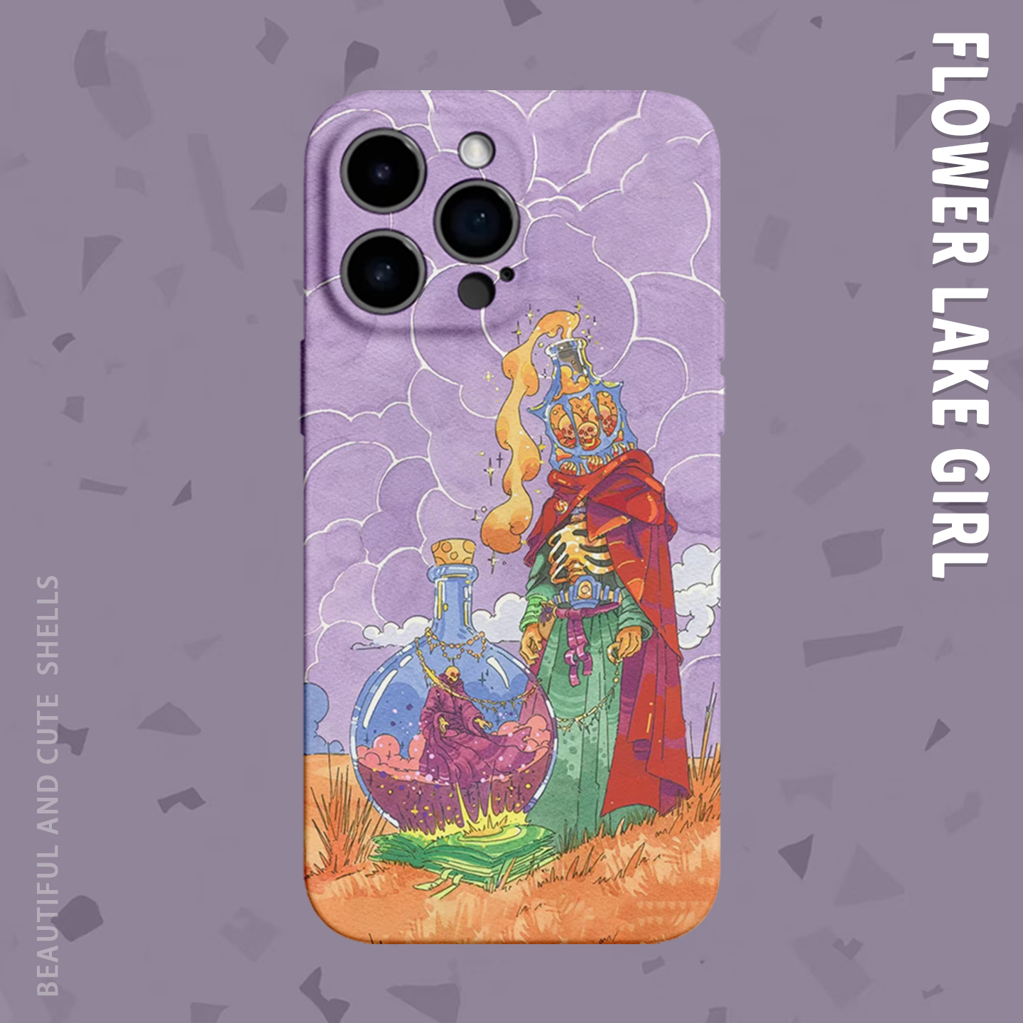 【神秘魔法世界】幻世骷髅手机壳