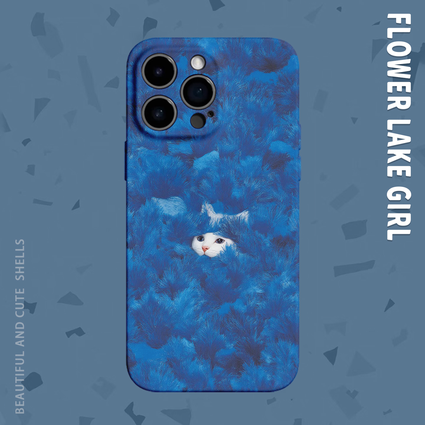 【忧桑的小喵】草丛猫咪手机壳